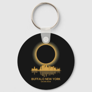 Porte-clés Solar Eclipse Buffalo New York Souvenir Totalité