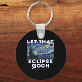 Porte-clés Solar Eclipse Chemise Commémorative Van Gogh Plais (Recto)