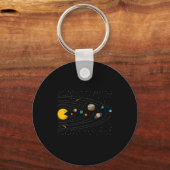 Porte-clés Solar System Video Game Funny Graphic Tees Planet (Recto)
