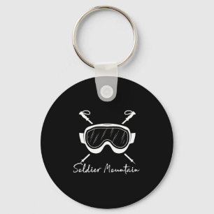 Porte-clés Soldat montagne idaho ski lunettes de ski vacances