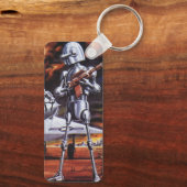 Porte-clés Soldats robots militaires de science-fiction vinta (Verso)