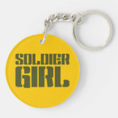 PORTE-CLÉS SOLDIER GIRL (Dos)