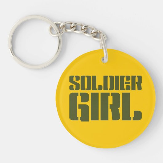 PORTE-CLÉS SOLDIER GIRL (Devant)