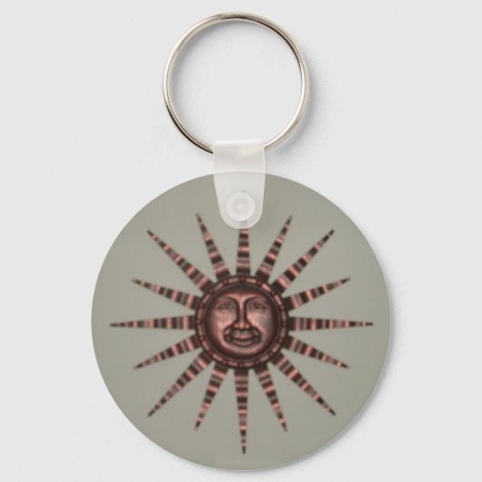 Porte-clés SOLEIL AZTÈQUE (Recto)