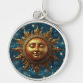 Porte-clés Soleil Céleste (Devant)