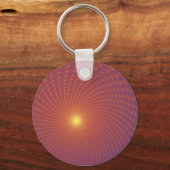 Porte-clés Soleil couchant (Recto)