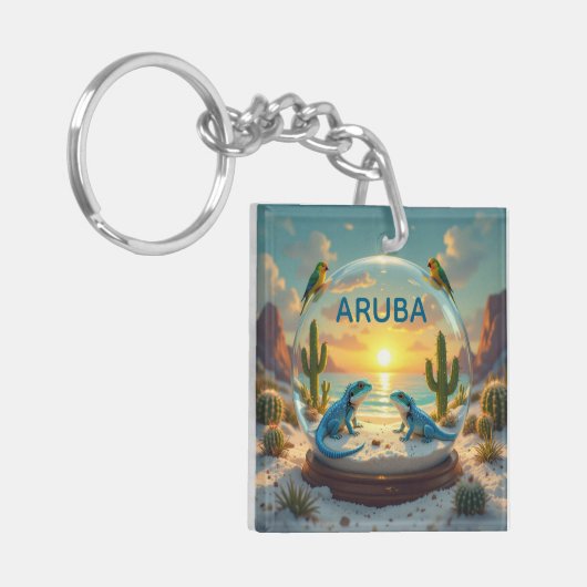 Porte-clés Soleil de Dushi Aruba (Devant gauche)