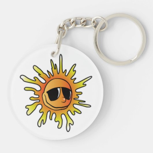 Porte-clés SOLEIL D'ÉTÉ cool (Dos)