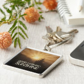 Porte-clés Soleil du bon matin (Côté)