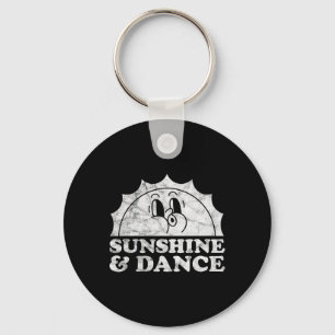 Porte-clés Soleil Et Danse Retro Soleil Vintage Danse