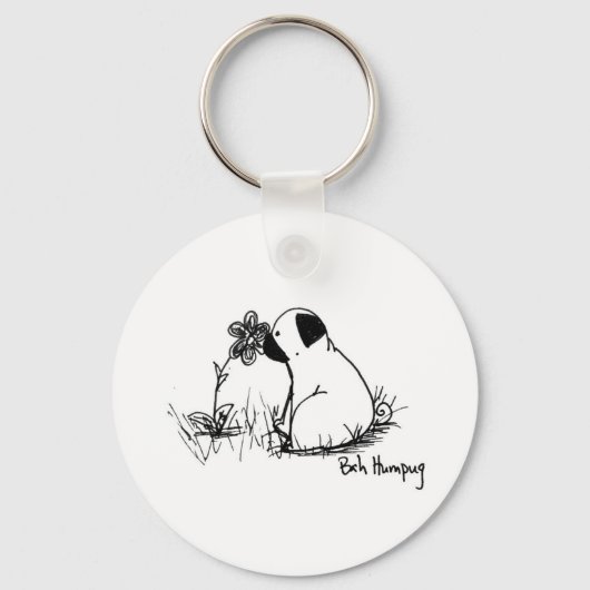 Porte-clés Soleil et Fleurs (Recto)