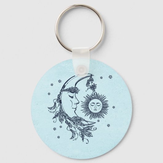 Porte-clés Soleil et Lune (Recto)