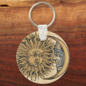 Porte-clés Soleil et Lune (Recto)