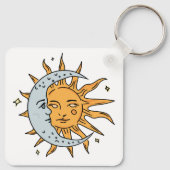Porte-clés Soleil et Lune (Dos)