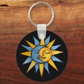 Porte-clés Soleil et Lune (Recto)