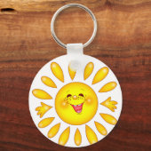 Porte-clés soleil heureux (Recto)