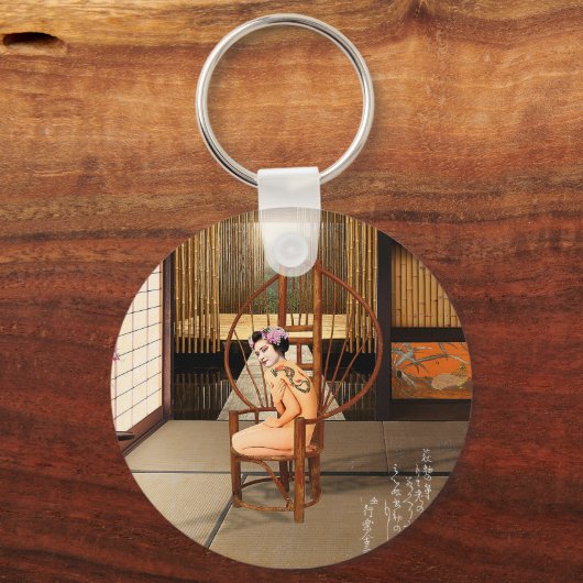 Porte-clés Soleil levant (Recto)