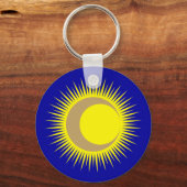 Porte-clés Soleil Lune (Recto)