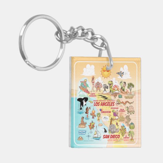 Porte-clés Soleil Socal (Devant gauche)