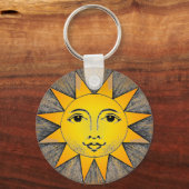 Porte-clés Soleil souriant (Recto)
