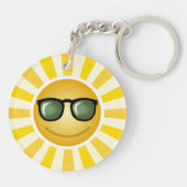 Porte-clés Soleil souriant (Dos)