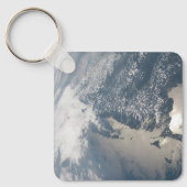 Porte-clés Soleil Sur Les Eaux De La Terre. (Recto)