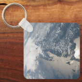 Porte-clés Soleil Sur Les Eaux De La Terre. (Recto)