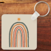 Porte-clés Soleil sur un arc-en-ciel (Verso)