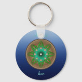 Porte-clés Soleil vert (Recto)