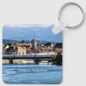 Porte-clés Soleure, Suisse Photographie pittoresque (Dos)
