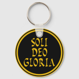 Porte-clés Soli Deo Gloria