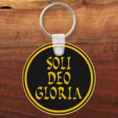 Porte-clés Soli Deo Gloria (Recto)