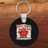Porte-clés Solid Liquid Gas What Will Come Out Of My As Funny (Recto)