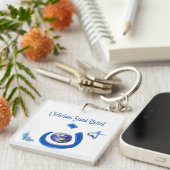 Porte-clés Solidarité chrétienne (Devant Droit)