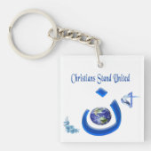 Porte-clés Solidarité chrétienne (Devant)