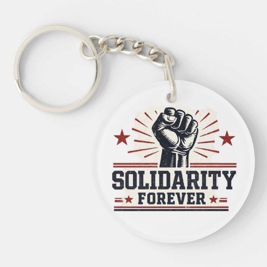 Porte-clés Solidarity Forever (Devant)