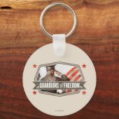 Porte-clés Solider-Guardian de la liberté (Recto)