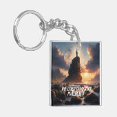 Porte-clés Solitude sur la mer L'Eternel EST MON ROCHER (Devant gauche)