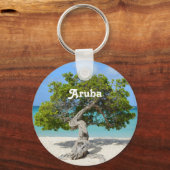 Porte-clés Solo Divi Divi Tree à Aruba (Recto)
