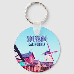 Porte-clés Solvang Danish Downtown California Vintage