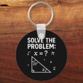 Porte-clés Solve The Problem Do The Math 67 Meme Funny Teache (Recto)