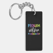 Porte-clés Solveur du problème de l'enseignant en mathématiqu (Devant gauche)