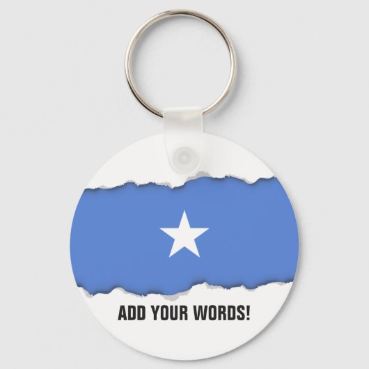 Porte-clés Somalie Flag (Recto)