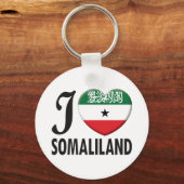 Porte-clés Somaliland Love (Recto)