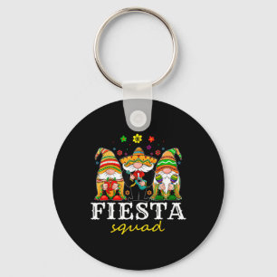 Porte-clés Sombrero Gnome Casquette Mexicain Cinco De Mayo Gn