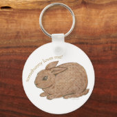 Porte-clés Somebunny M'aime porte - clé (Recto)