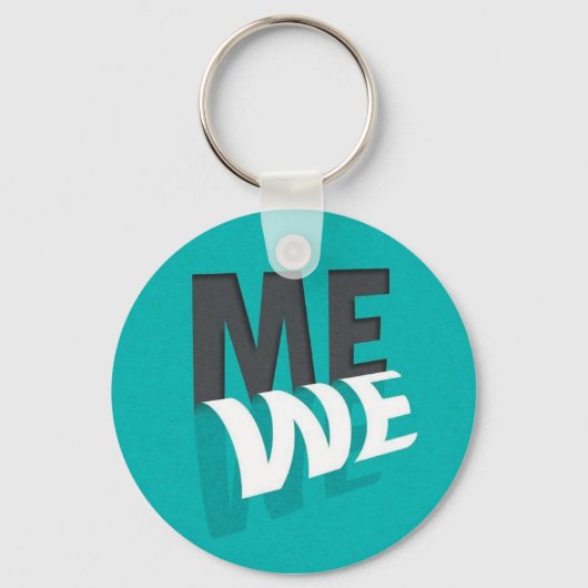 Porte-clés Someone Becoming Someone Just Someone From Me to S (Recto)