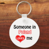 Porte-clés Someone in Poland Loves Me (Recto)