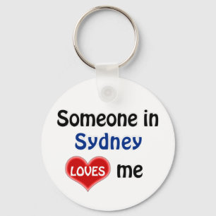 Porte-clés Someone in Sydney loves me