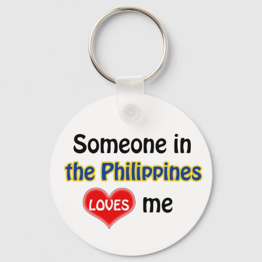 Porte-clés Someone in the Philippines Loves me (Recto)